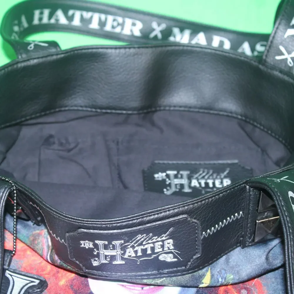 Loungefly Mad Hatter Tote – OG Heart Logo – NEW – Ultra‑Rare Market‑Vacant